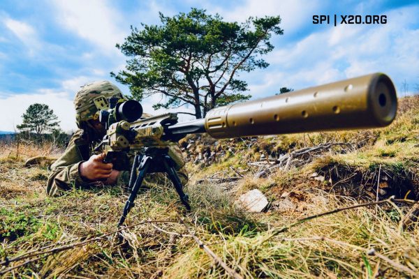 scope sniper silencer military rifle