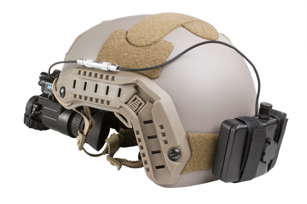 helmet mount battery pack night vision binocular illumination military grade