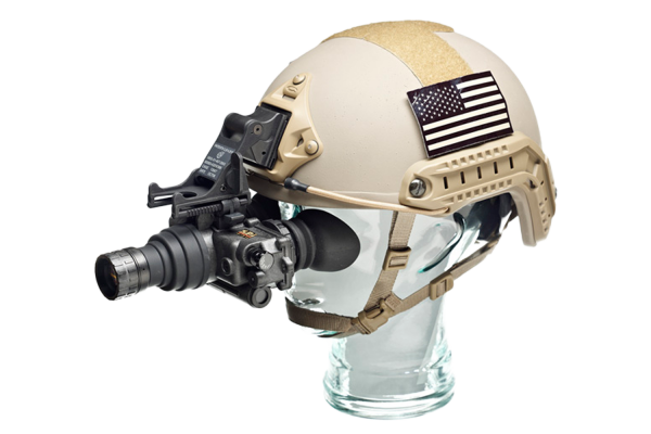Helmet mount night vision binocular illumination military grade