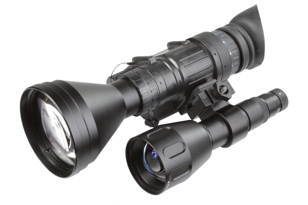 mounted illuminator scope night vision