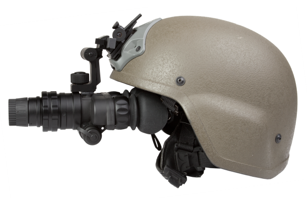 Helmet mount night vision binocular illumination military grade