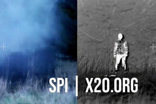SPI hd daytime camera and thermal imaging showing ability to see through smoke