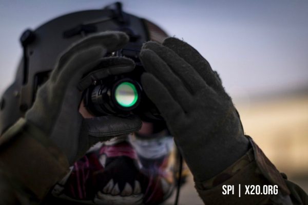 SPI helmet mounted Thermal goggles and night vision
