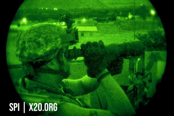 night vision scopes and helmet mounted binocular military