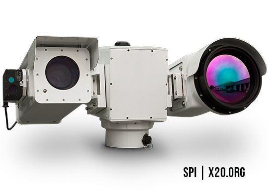 HD Camera Range finder and Thermal Camera PTZ IR SPI
