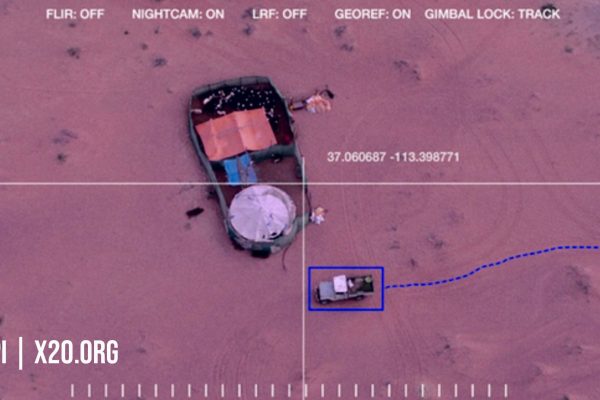 Color Night Vision tracking gimbal SPI