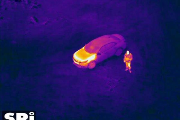 Color spectrum Thermal night vision SPI