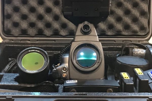 Thermal Camera with monitor pelican case batteries