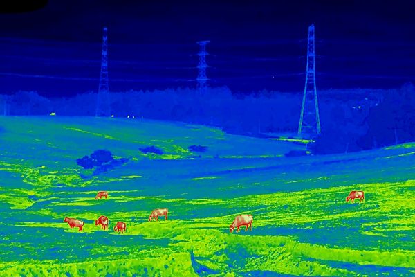 Long range thermal camera