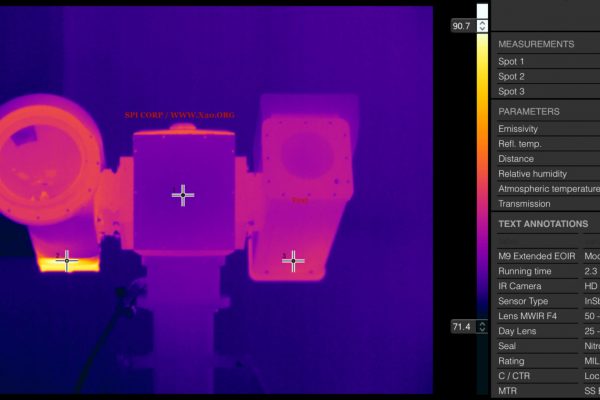 M9 PTZ thermal imaging flir camera