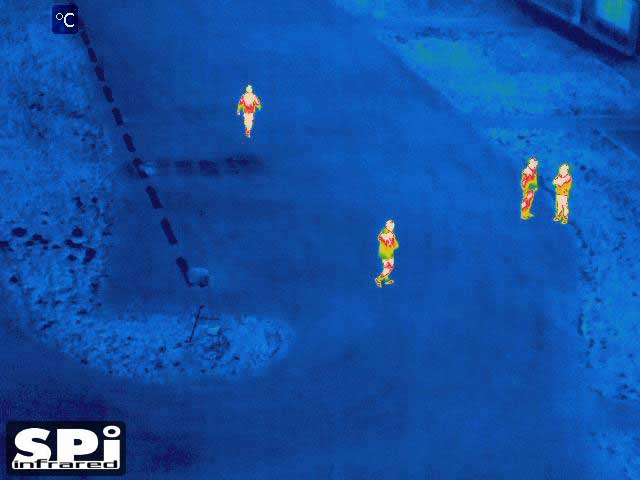 Drone thermal camera