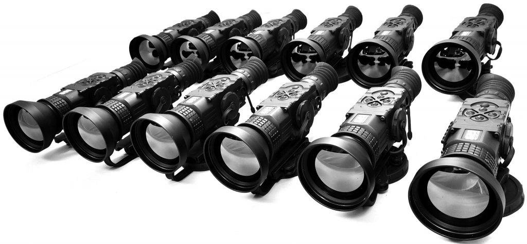 Thermal rifle scopes