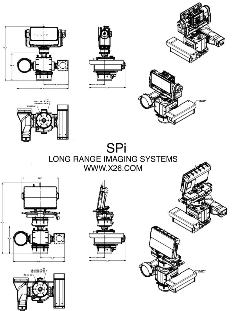 long range thermal imaging flir radar slue to cue