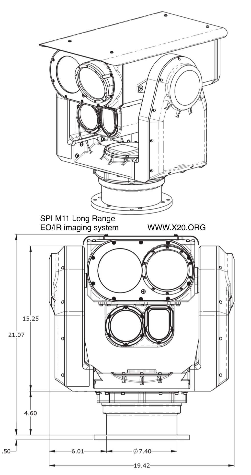 Long range flir camera