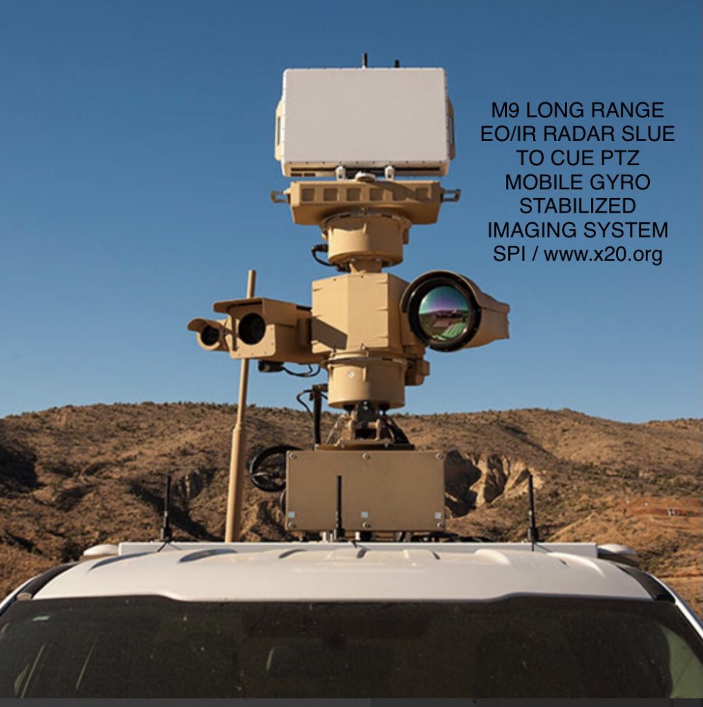 Slue to cue radar camera