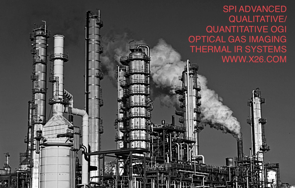 OGI optical gas imaging PTZ thermal FLIR camera systems