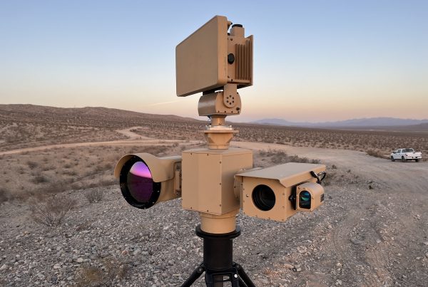 M9 HD PTZ LRF RADAR thermal camera