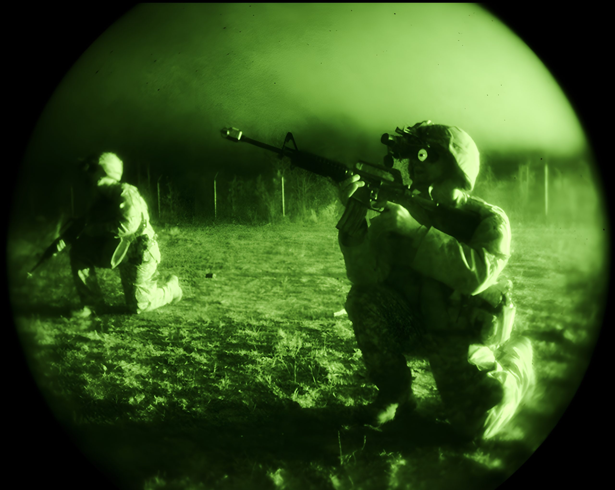 Military 2 Generation Hd Imaging Night Vision Goggles Hunting