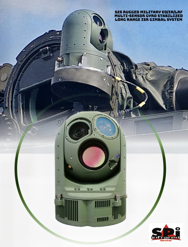 Hd mwir stabilized camera HOT