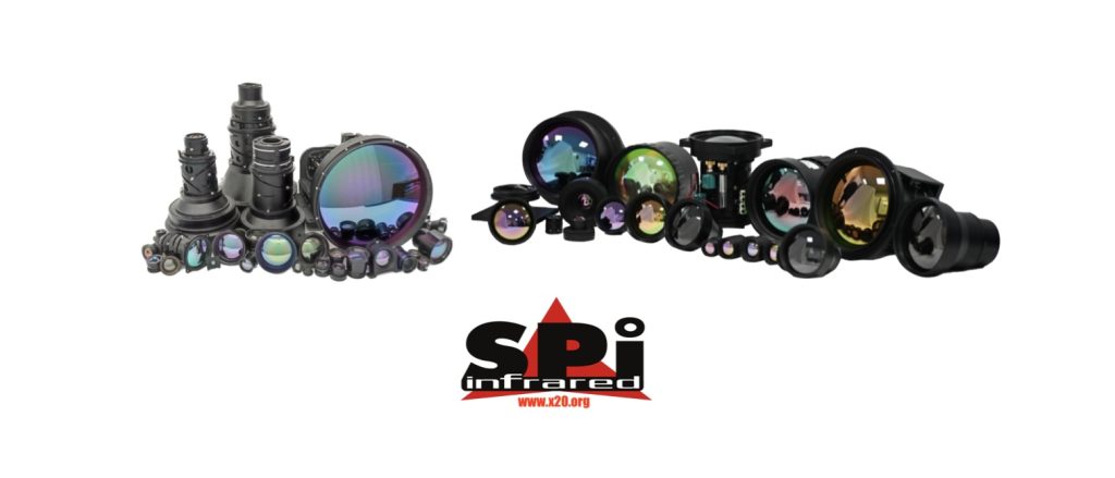 Germanium thermal IR imaging flir optics lenses zoom fixed varifocal